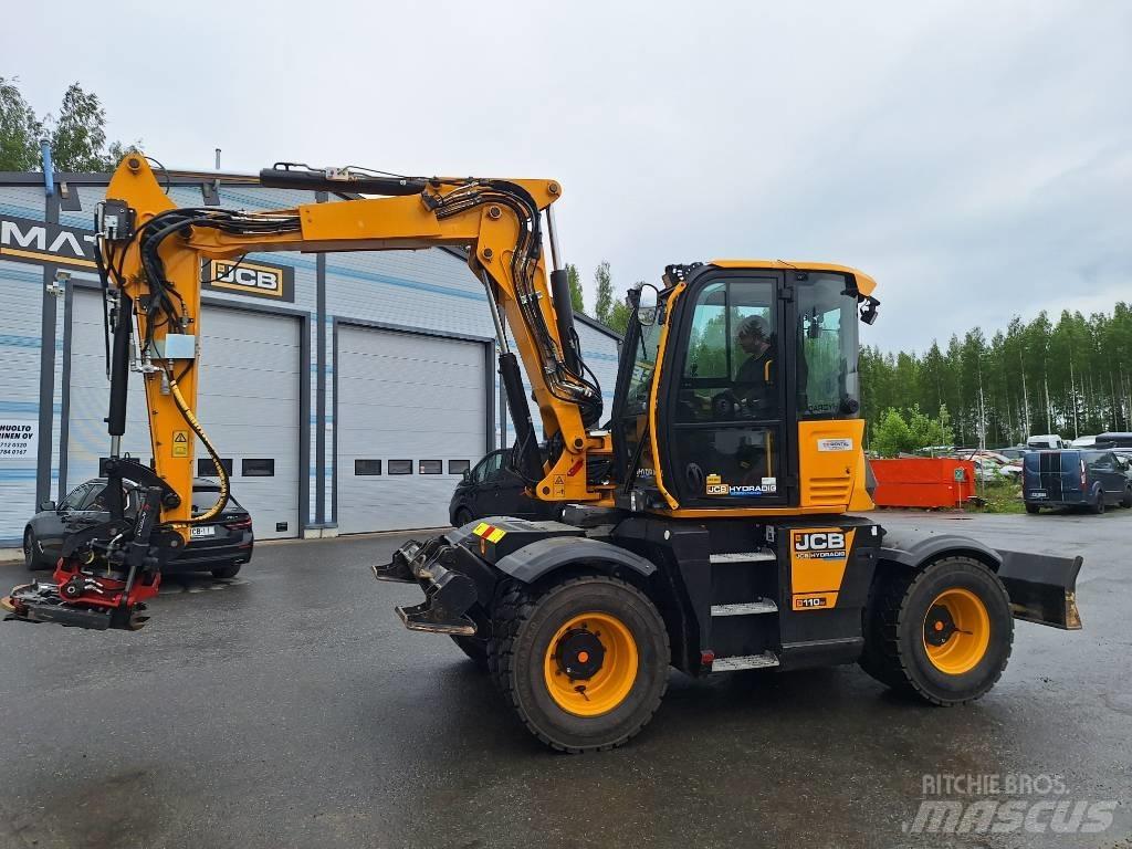 JCB Hydradig 110 W Kolesové rýpadlá