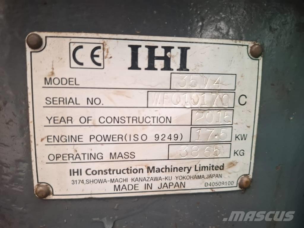 IHI 35 V4 Mini rýpadlá < 7t