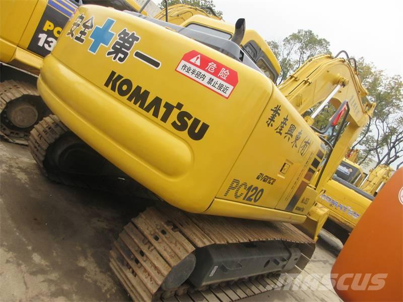 Komatsu PC 120 Pásové rýpadlá