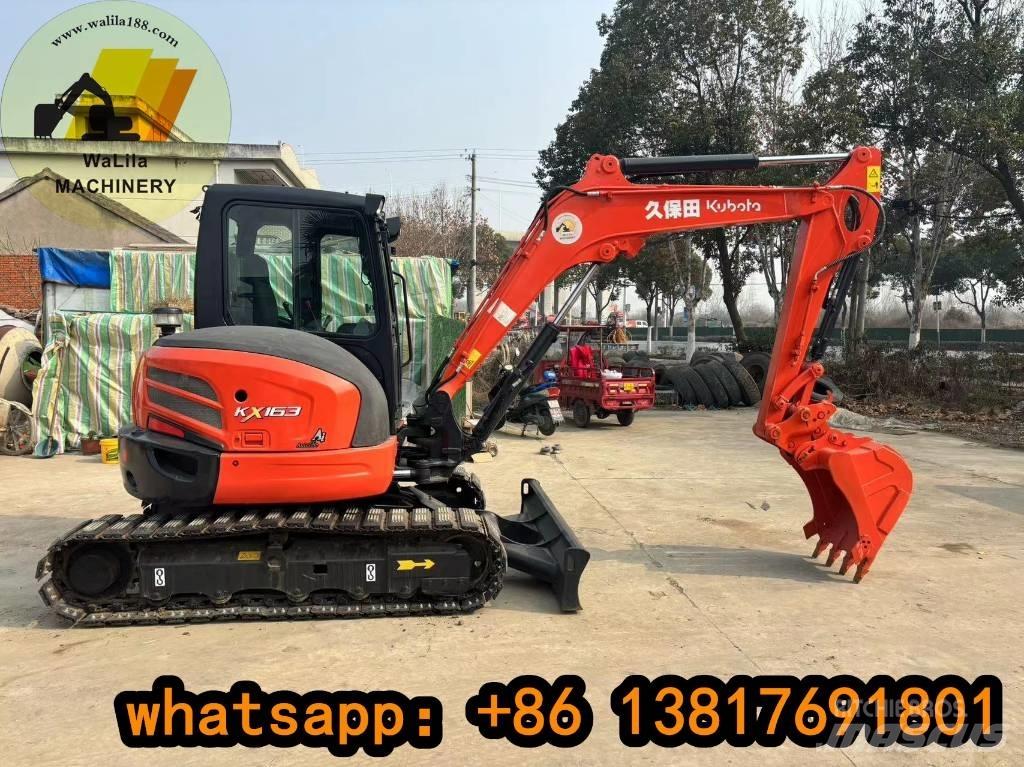 Kubota KX 163-5 Mini rýpadlá < 7t