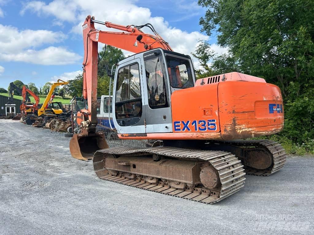 Fiat-Hitachi EX 135 Pásové rýpadlá
