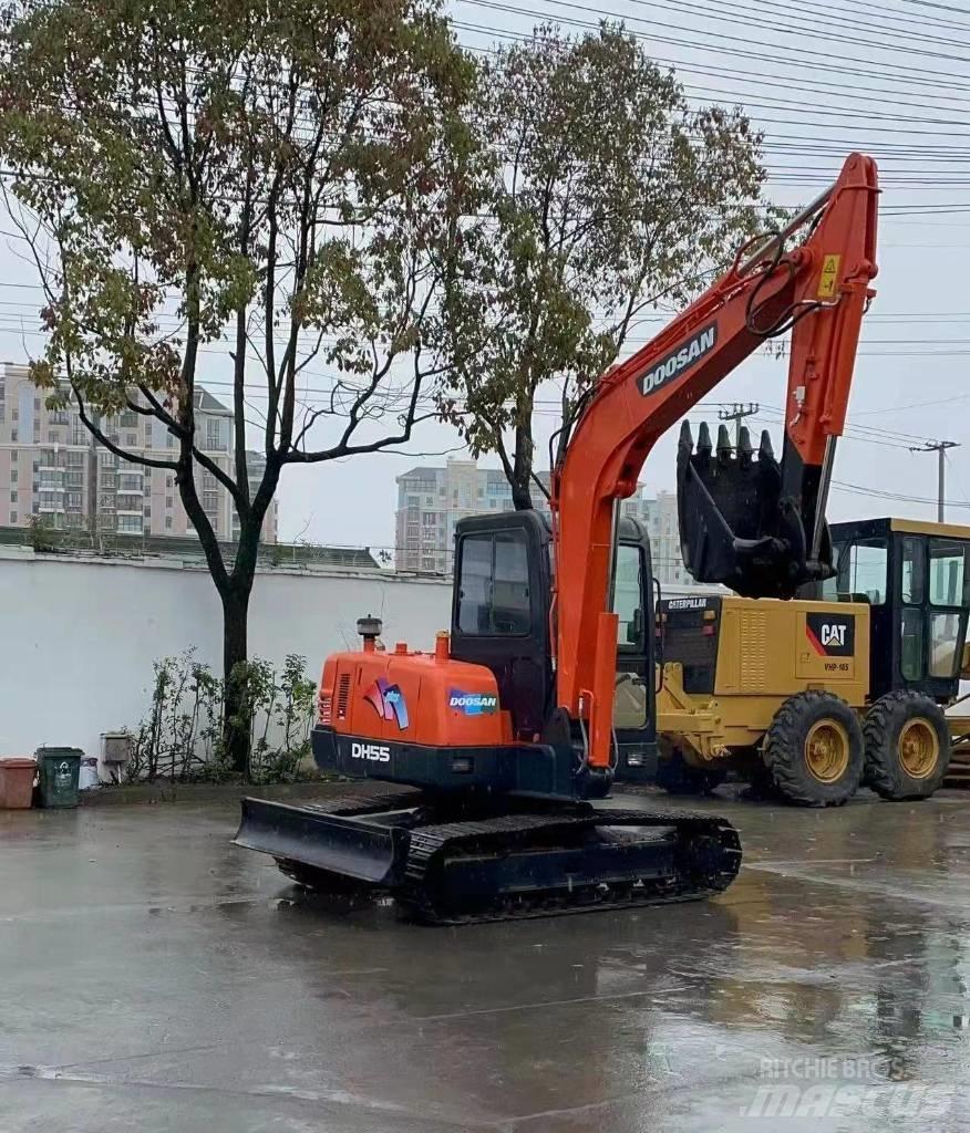 Doosan DH 55 Mini rýpadlá < 7t