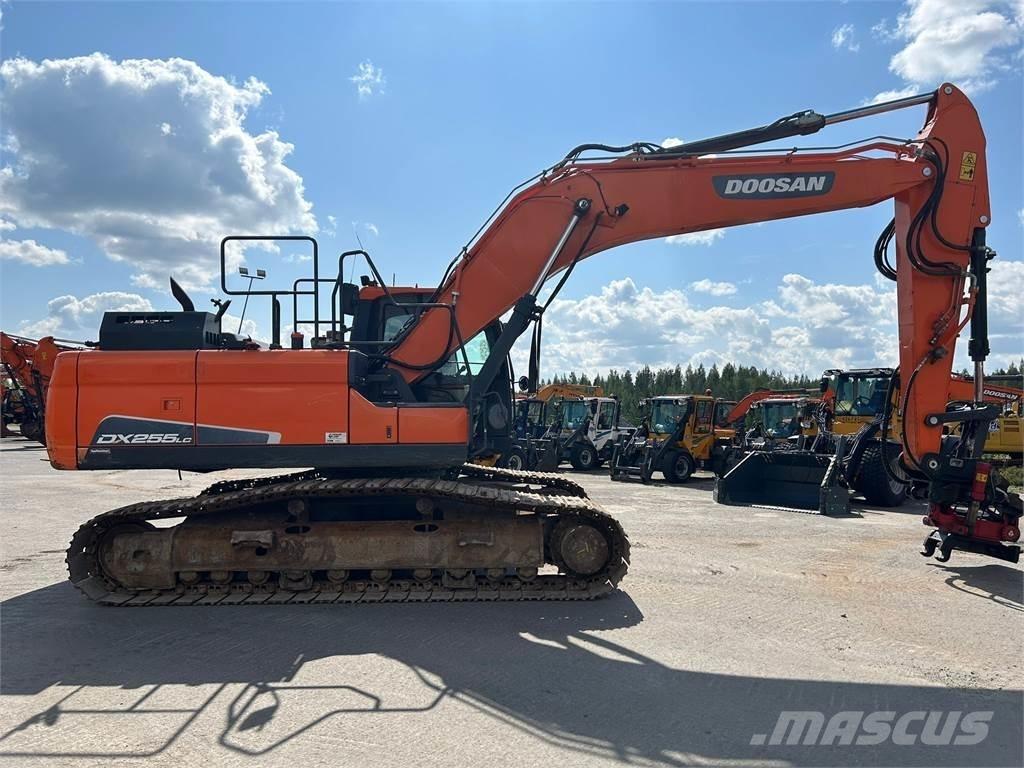 Doosan DX255LC-5 Pásové rýpadlá