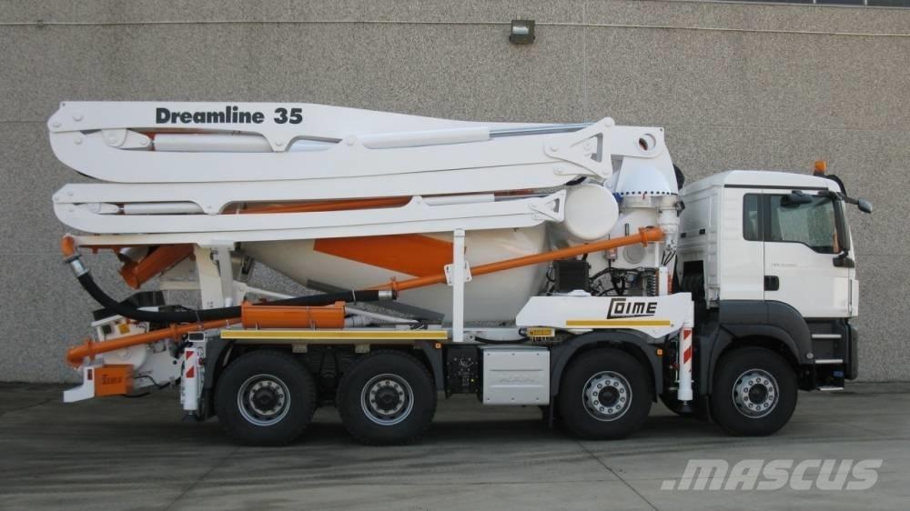 Mercedes-Benz Arocs Domiešavače betónu