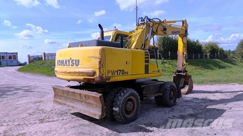 Komatsu PW 170-6 Kolesové rýpadlá
