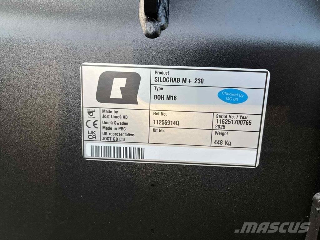 Ålö Silograb M+ 230cm Čelné nakladače a rýpadlá