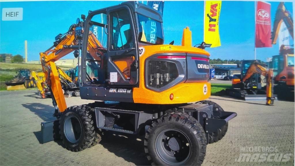 Develon DX100W-7 Kolesové rýpadlá