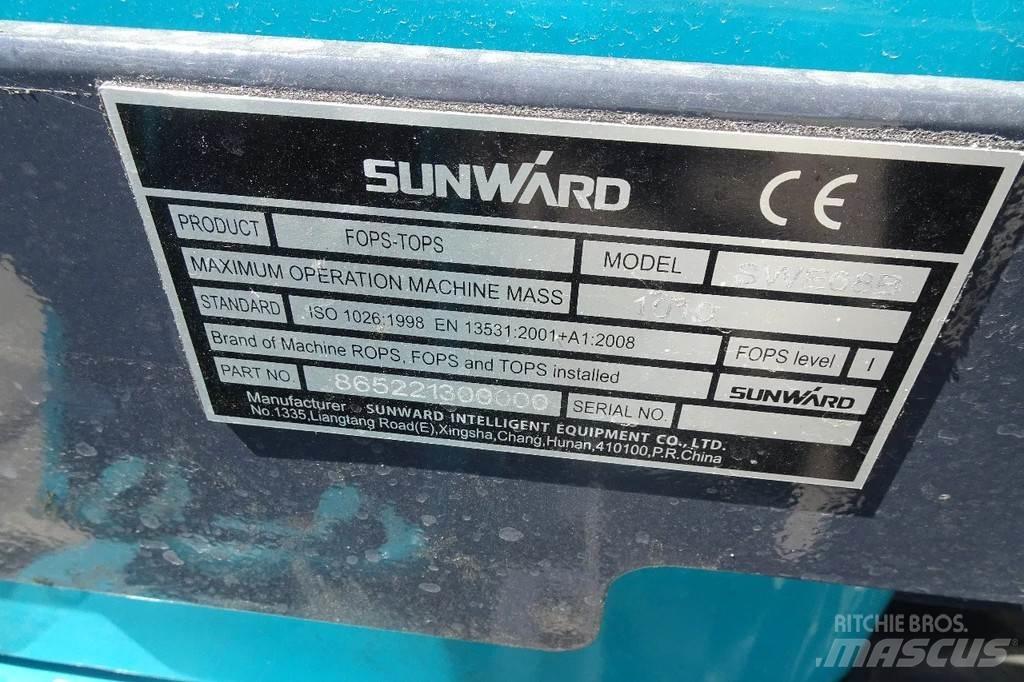 Sunward SWE08B Pásové rýpadlá