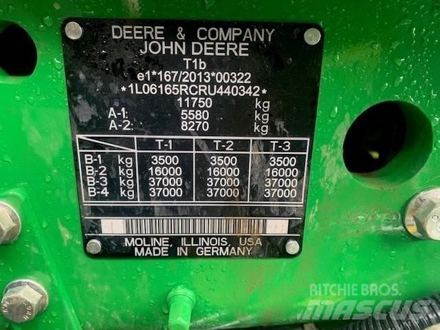 John Deere 6R165 Traktory
