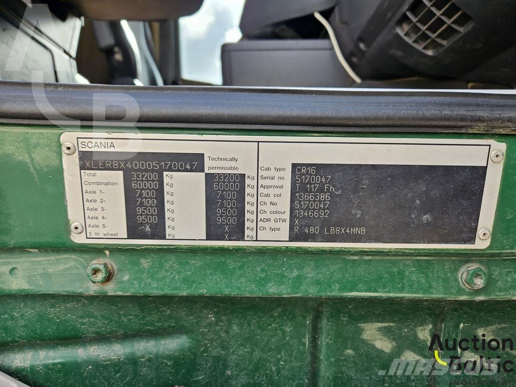 Scania R 480 Sklápače