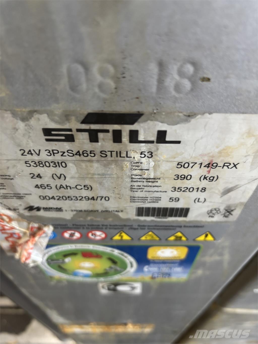 Still OPX 20 Nízkozdvižné vozíky