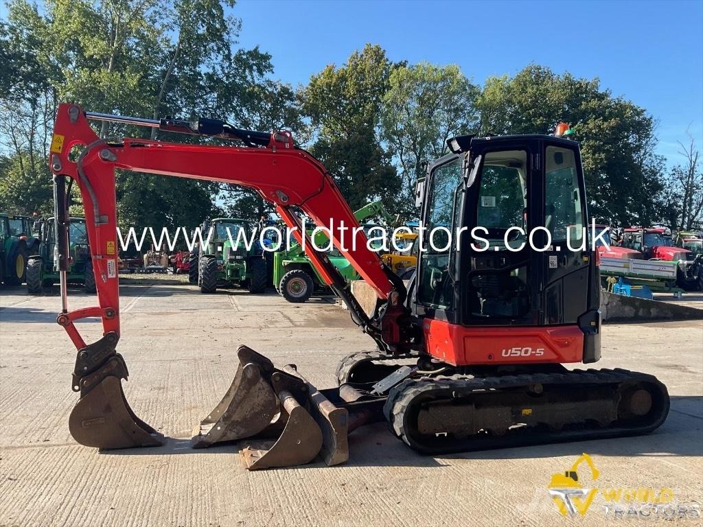 Kubota U 50-5 Mini rýpadlá < 7t