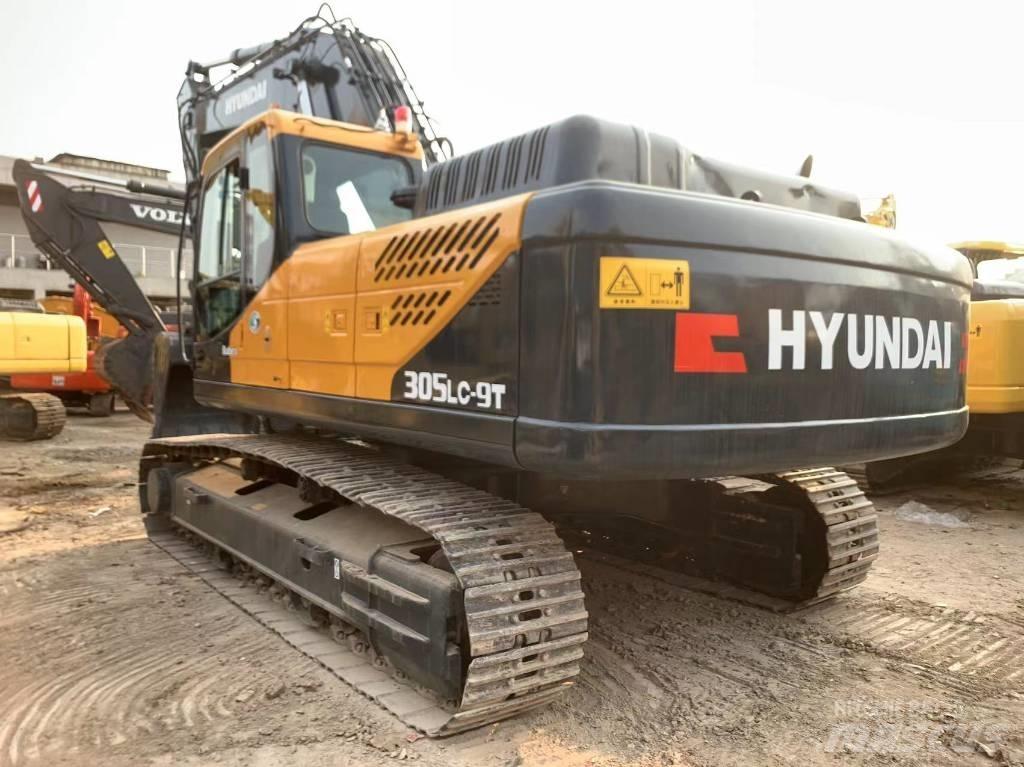 Hyundai 305LC-9T Pásové rýpadlá