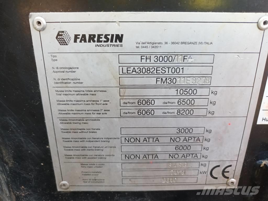 Faresin 11.30 Teleskopické manipulátory