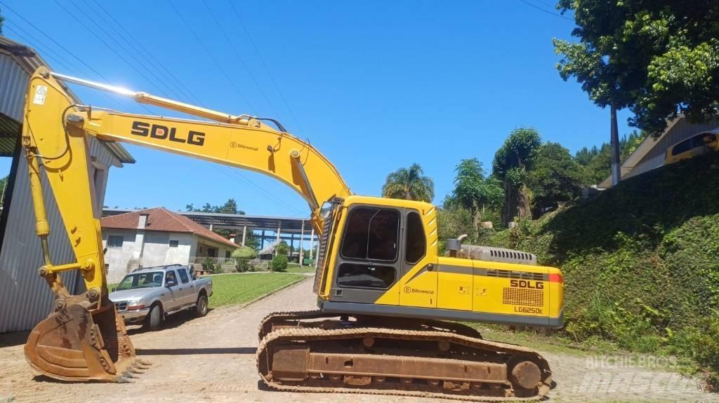 SDLG LG 6250 E Pásové rýpadlá