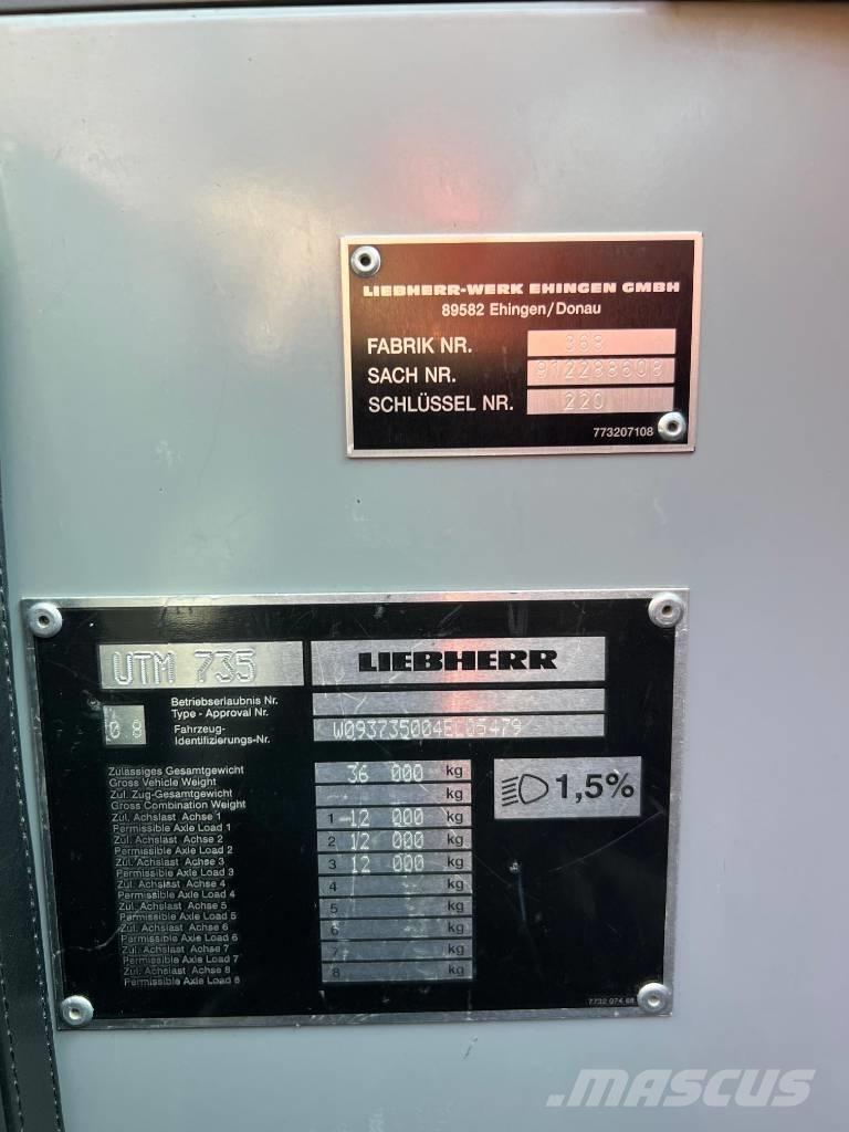 Liebherr LTM 1055-1 Univerzálne terénne žeriavy