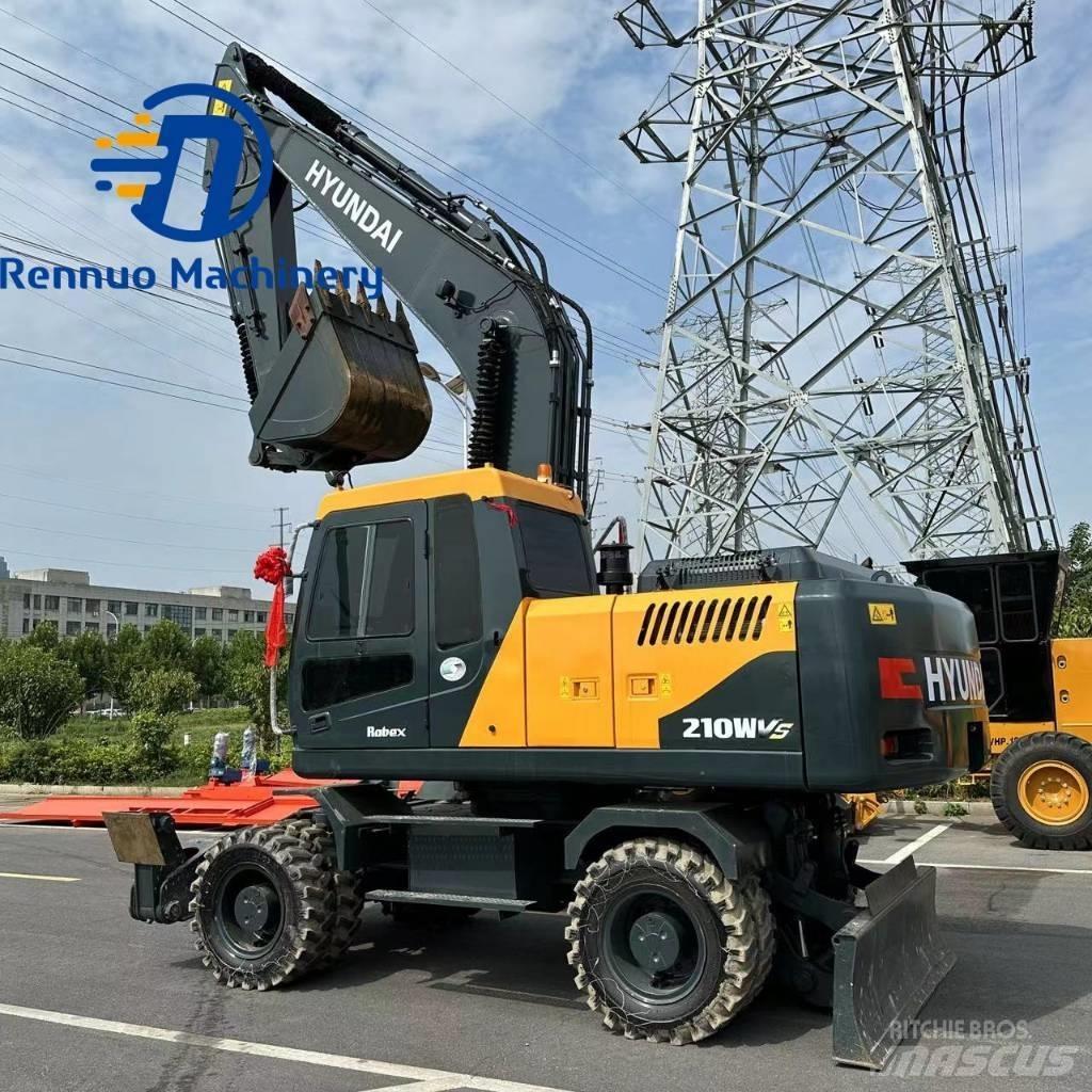 Hyundai 210W-9 Kolesové rýpadlá
