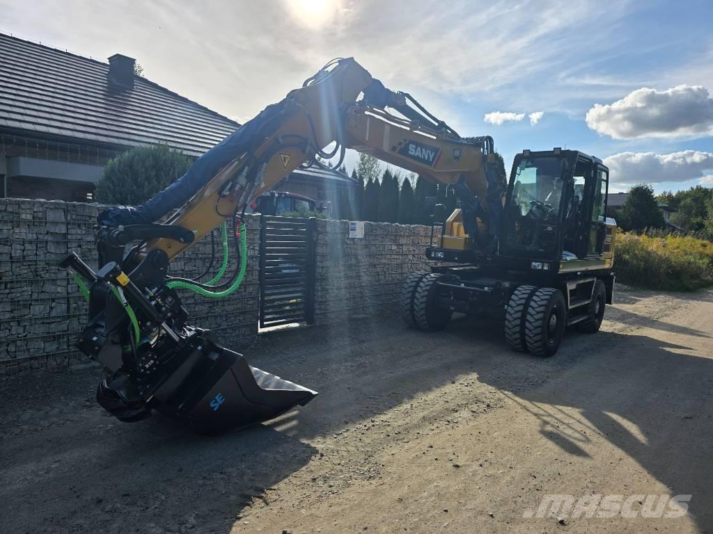 Sany SY 155 W Kolesové rýpadlá