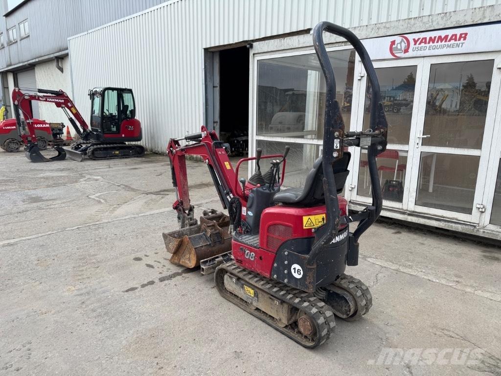 Yanmar SV08 (1D477) Mini rýpadlá < 7t