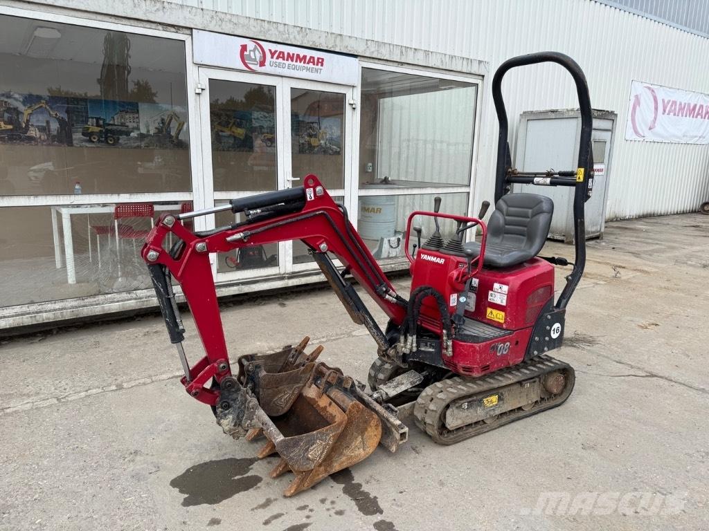 Yanmar SV08 (1D477) Mini rýpadlá < 7t