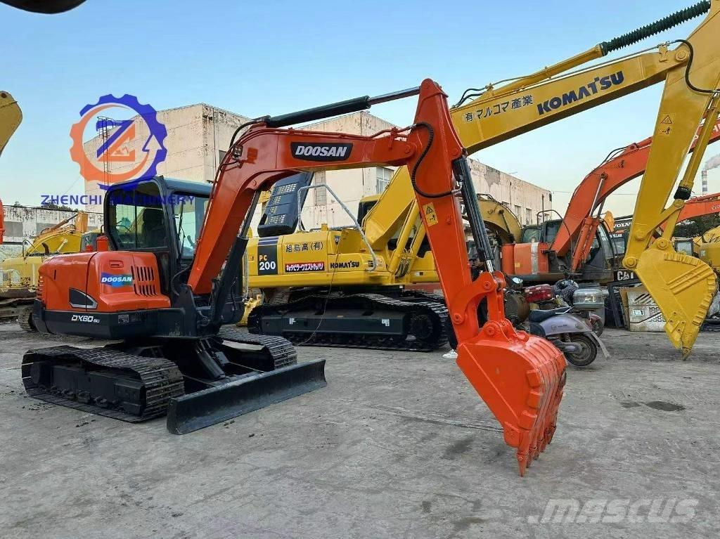 Doosan DX 60 Mini rýpadlá < 7t