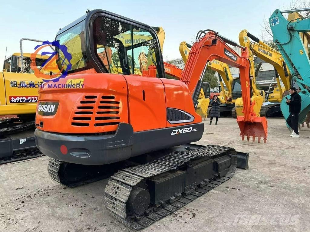 Doosan DX 60 Mini rýpadlá < 7t