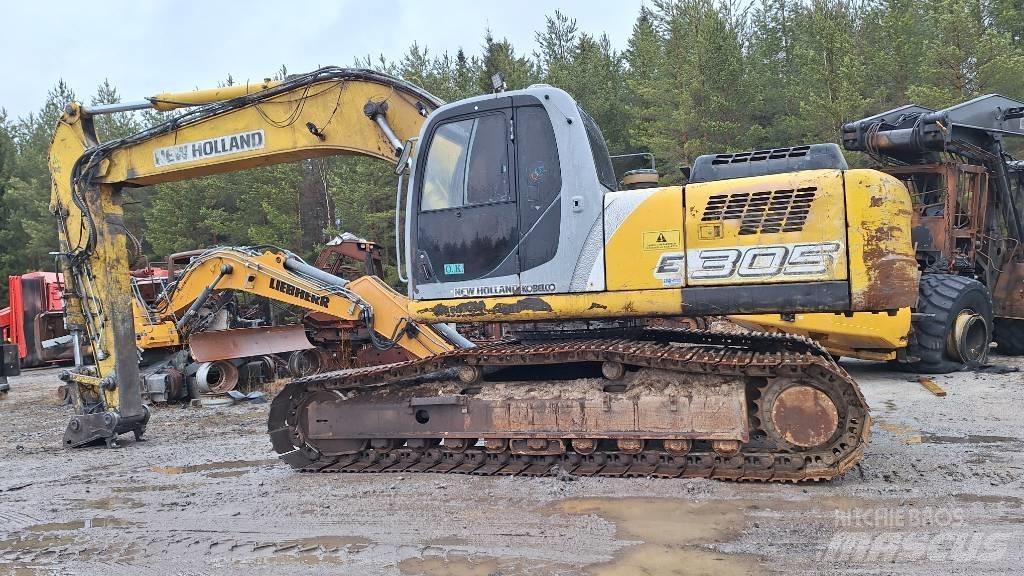 New Holland E 305 Pásové rýpadlá