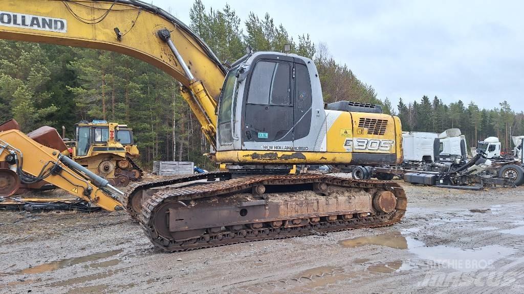 New Holland E 305 Pásové rýpadlá