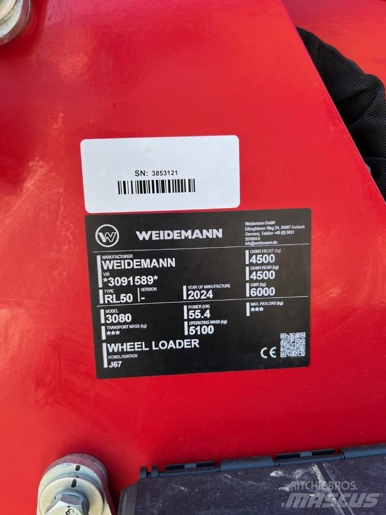 Weidemann 3080 3080 Kolesové nakladače