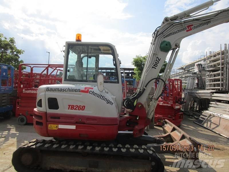 Takeuchi TB260 Mini rýpadlá < 7t