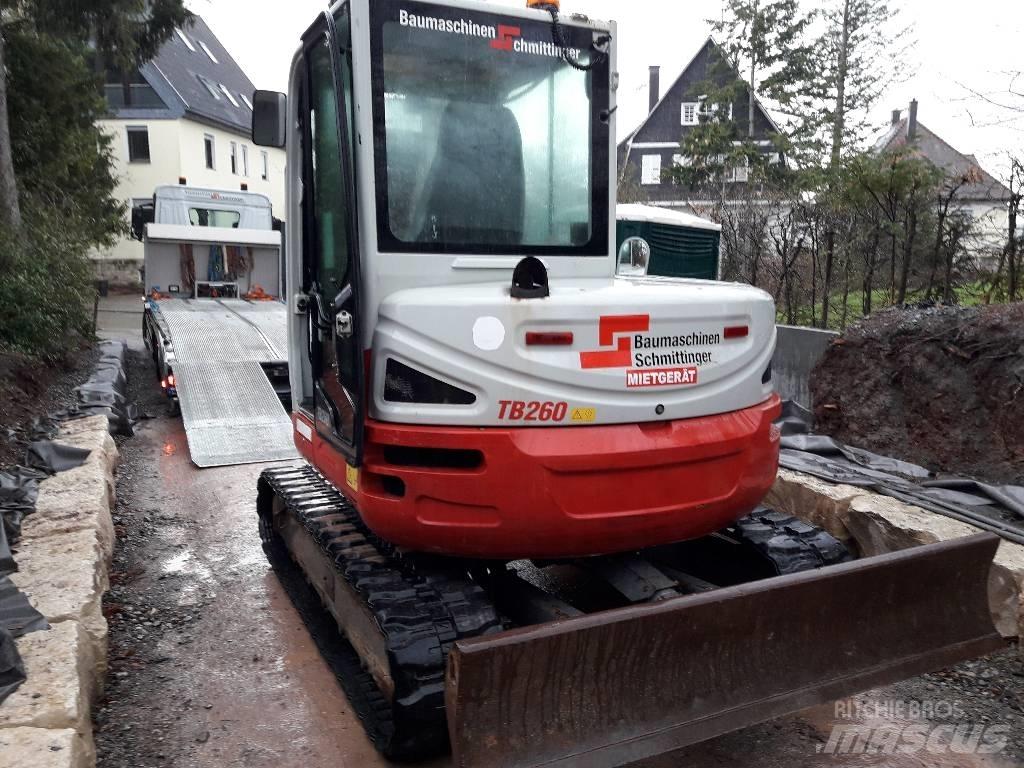 Takeuchi TB260 Mini rýpadlá < 7t