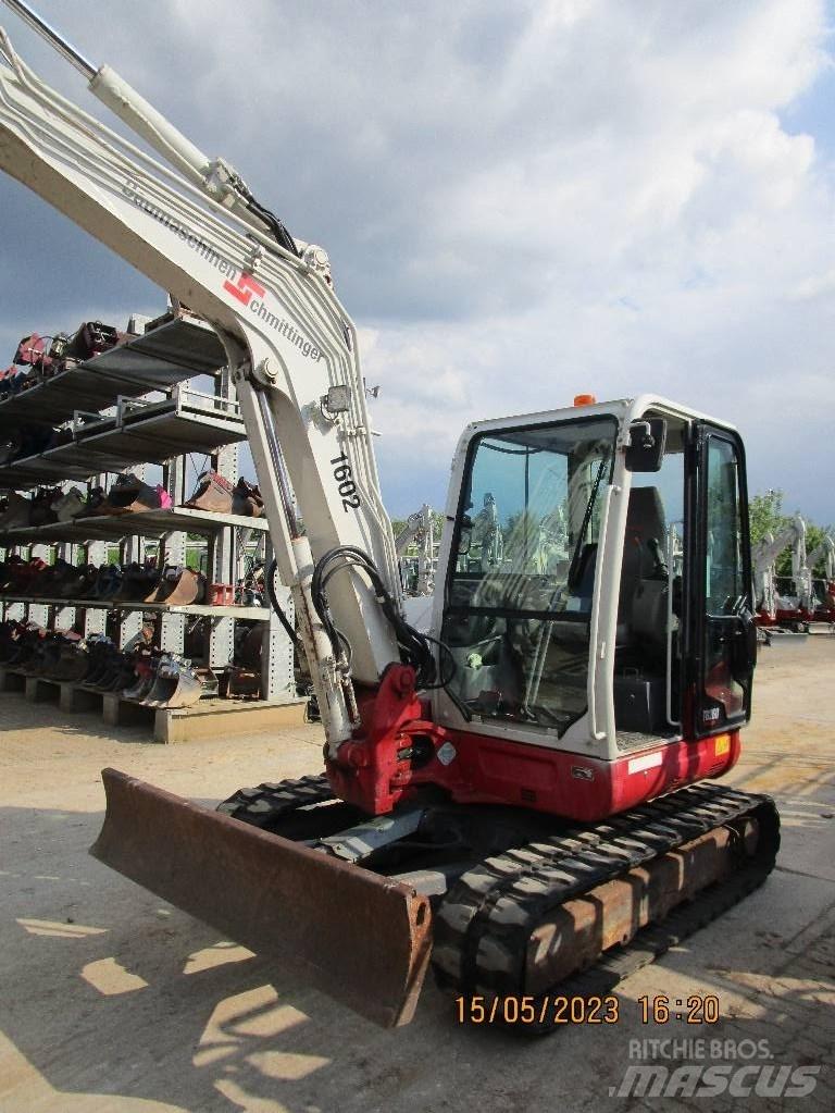 Takeuchi TB260 Mini rýpadlá < 7t