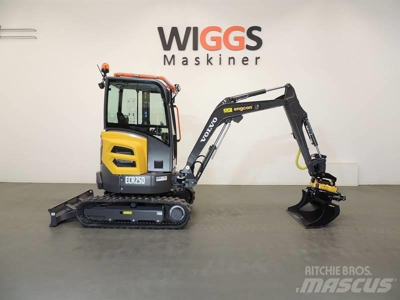 Volvo ECR25D Mini rýpadlá < 7t