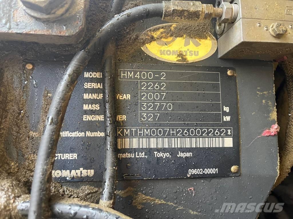 Komatsu HM400-2 Kĺbové nákladné autá