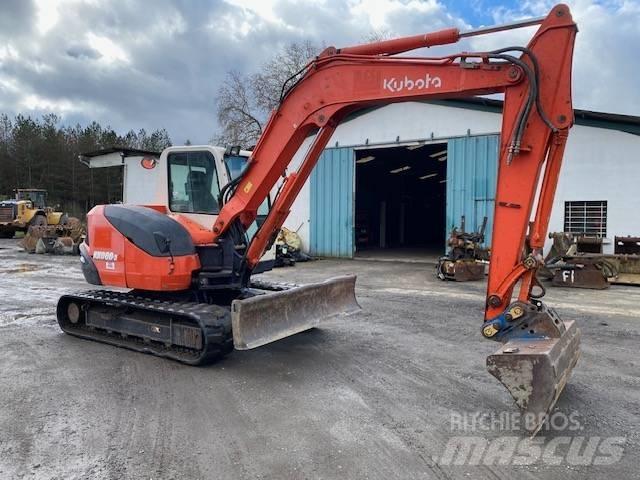 Kubota KX 080-3 Midi rýpadlá 7 t - 12 t