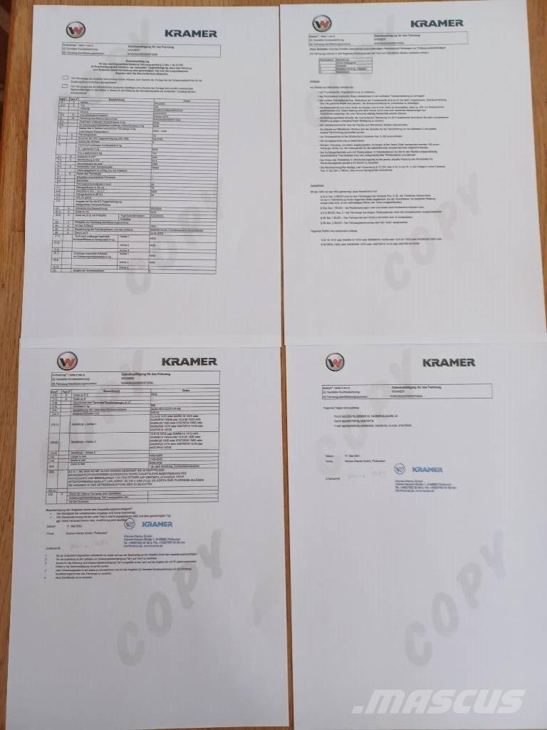 Kramer 5075 Kolesové nakladače