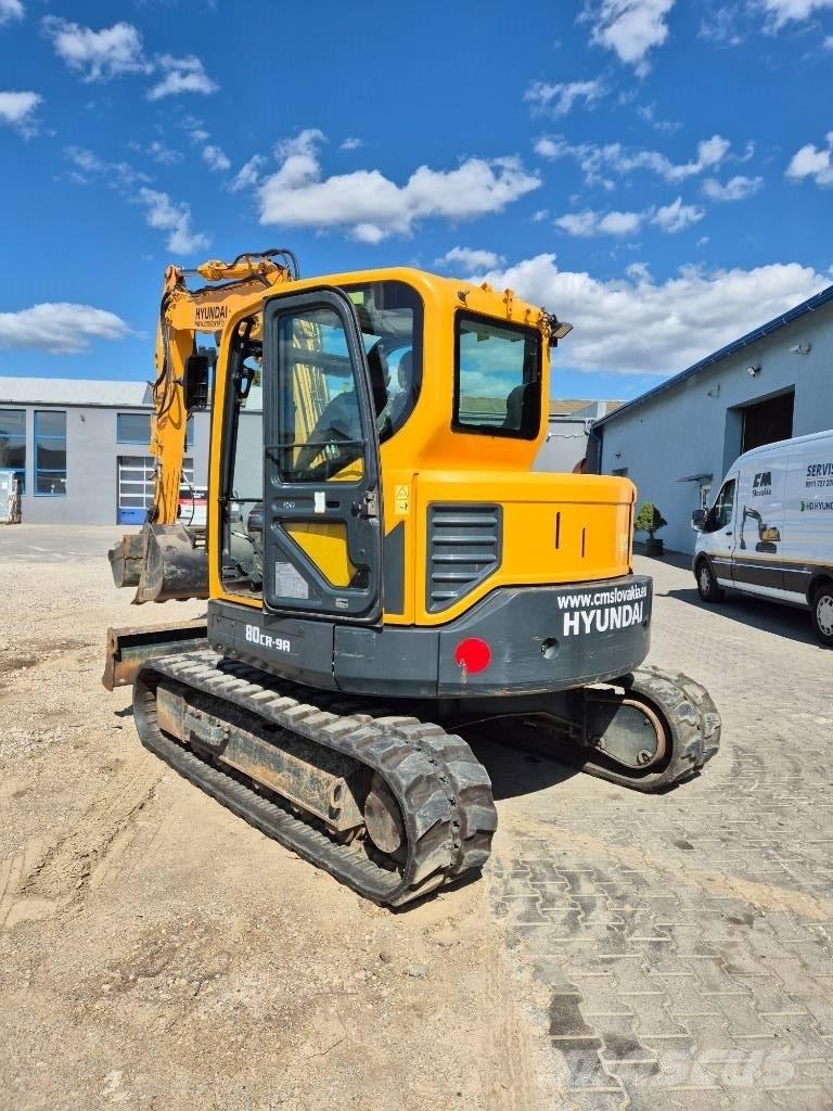 Hyundai R 80 CR-9A Midi rýpadlá 7 t - 12 t