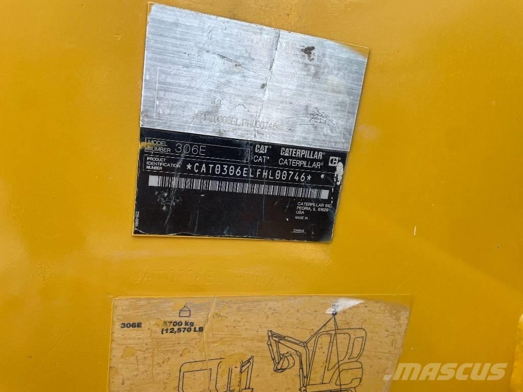 CAT 306 Mini rýpadlá < 7t