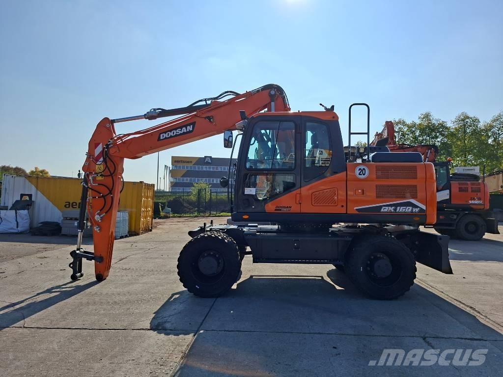 Doosan DX160W-7 Kolesové rýpadlá