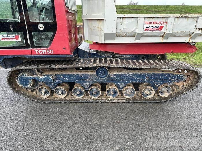 Takeuchi TCR50 Pásové sklápače