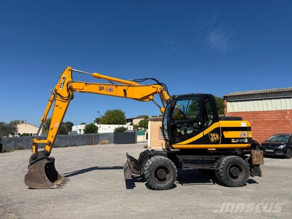 JCB JS 145 W Kolesové rýpadlá