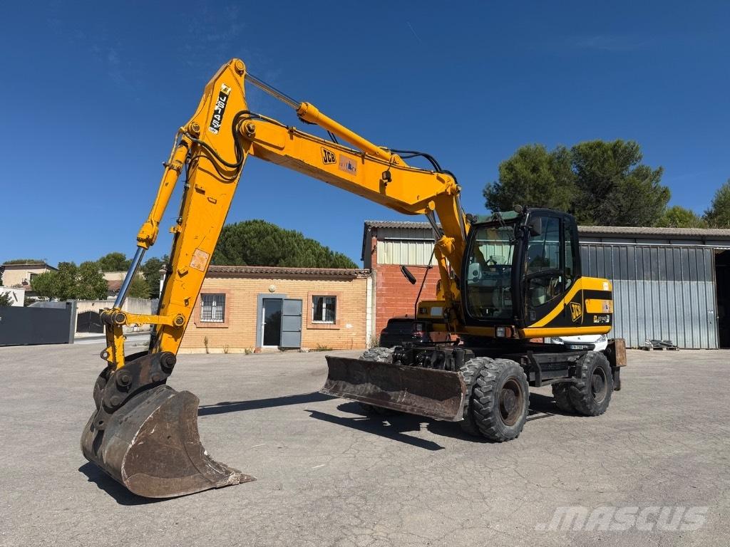 JCB JS 145 W Kolesové rýpadlá