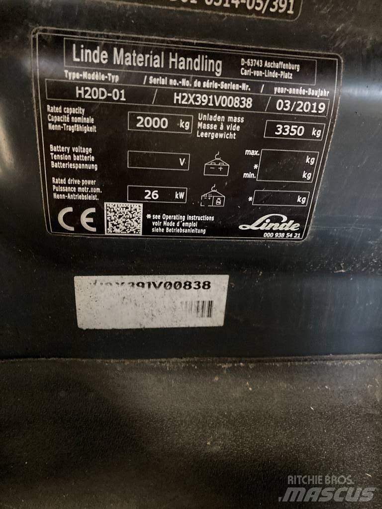 Linde H20D/391 Dieselové vozíky