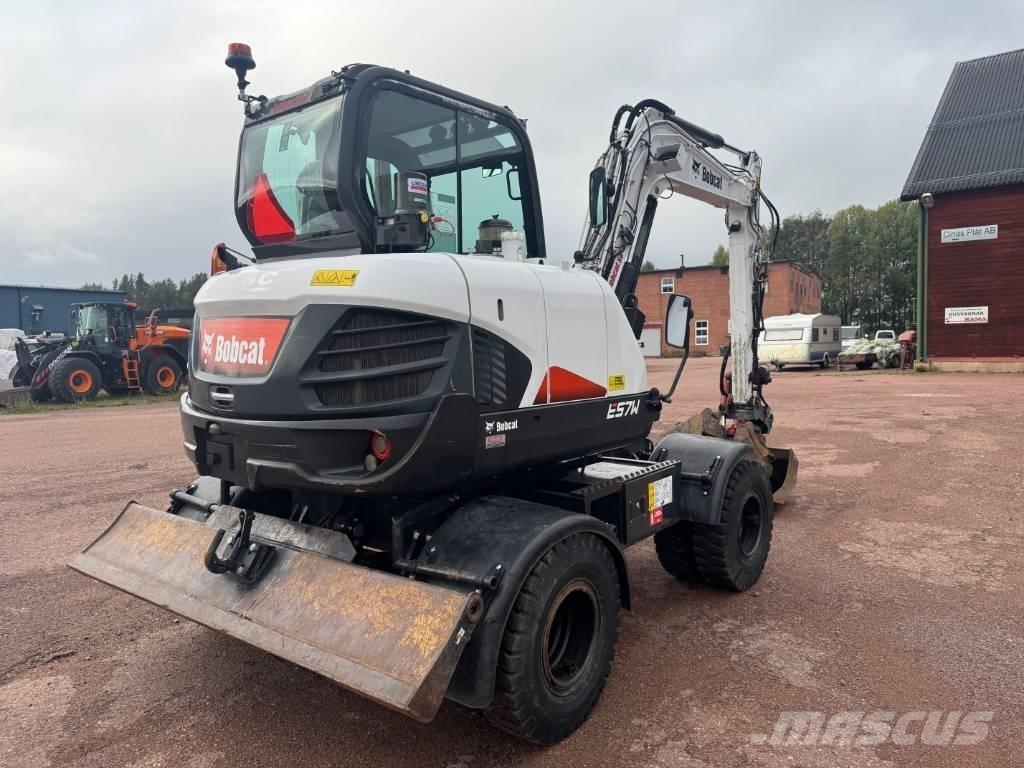 Bobcat E 57 W Kolesové rýpadlá