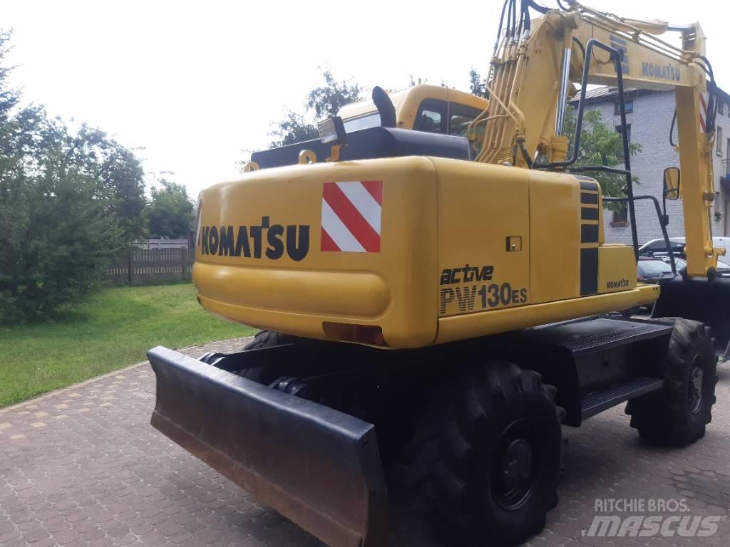 Komatsu PW 130-7 Kolesové rýpadlá