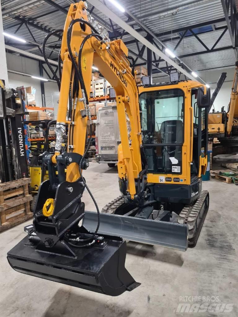 Hyundai R25-9AK Mini rýpadlá < 7t