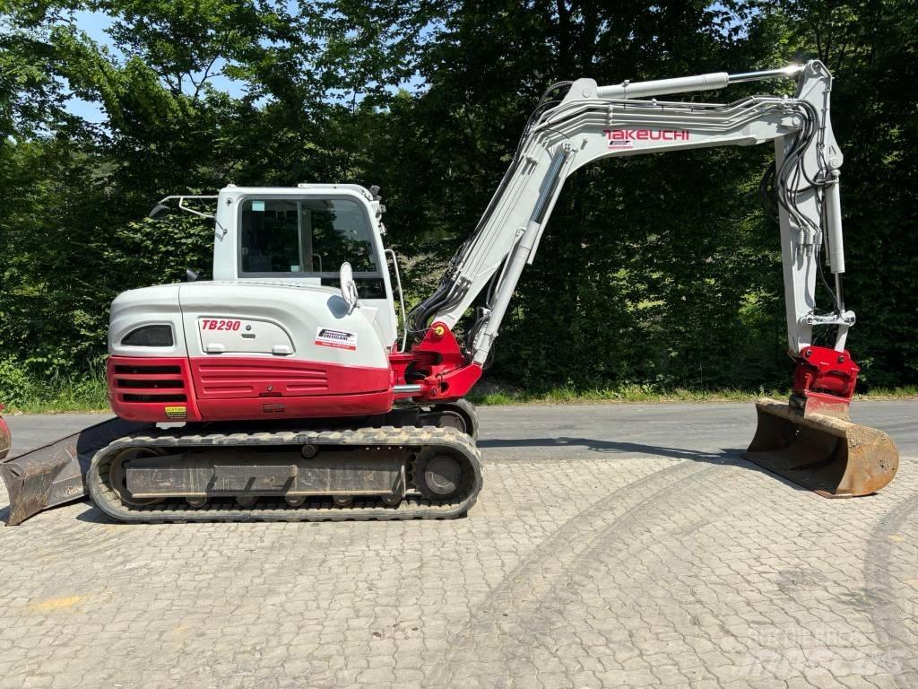 Takeuchi TB 290 Midi rýpadlá 7 t - 12 t