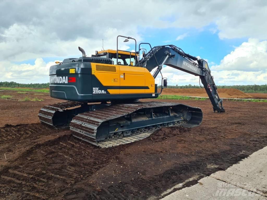 Hyundai HX210AL Pásové rýpadlá