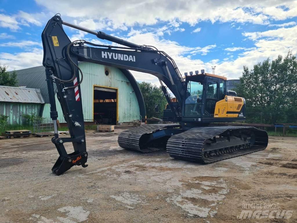Hyundai HX210AL Pásové rýpadlá