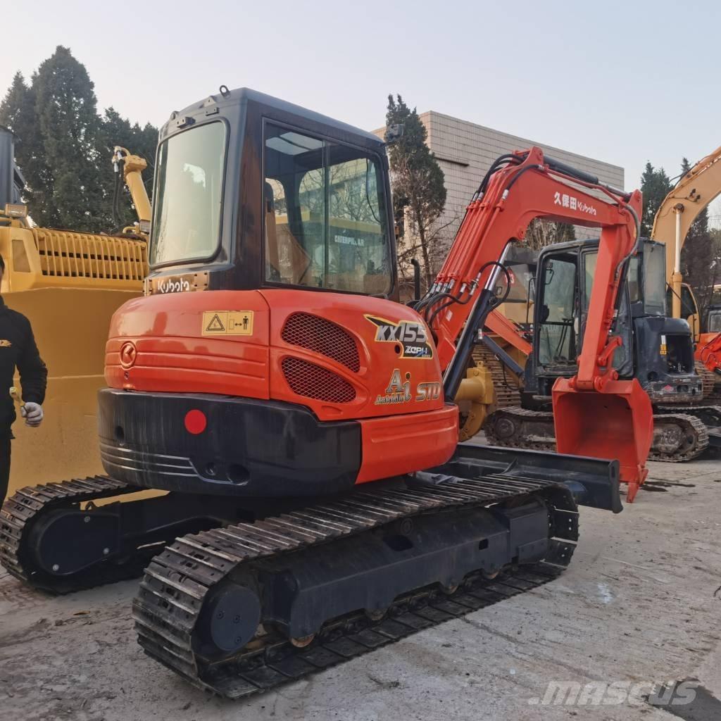 Kubota KX 155 Mini rýpadlá < 7t